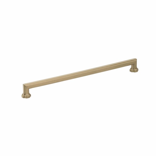 Schaub 12in Center to Center Empire Cabinet Pull Brushed Bronze Finish - 887-BBZ