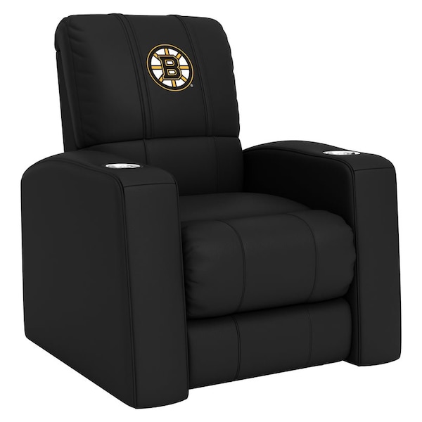 Dreamseat Home Theater Recliner with Boston Bruins Logo - XZ418301RHTCDBLK-PSNHL40020