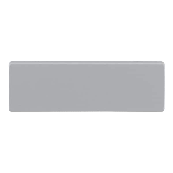Richelieu 1-1/4 in. (32 mm) Center-to-Center Aluminum Contemporary Drawer Pull - BP46043210