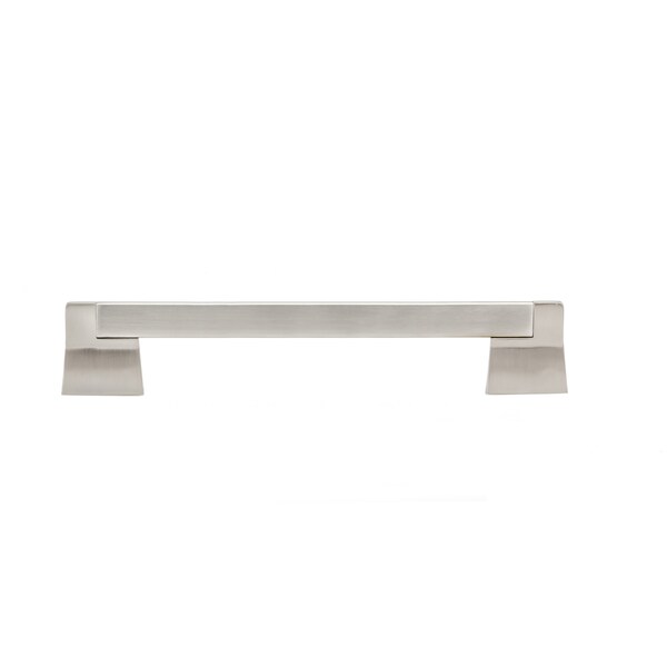 Richelieu 7-9/16 in. (192 mm) Center-to-Center Brushed Nickel Contemporary Drawer Pull - BP8727192195