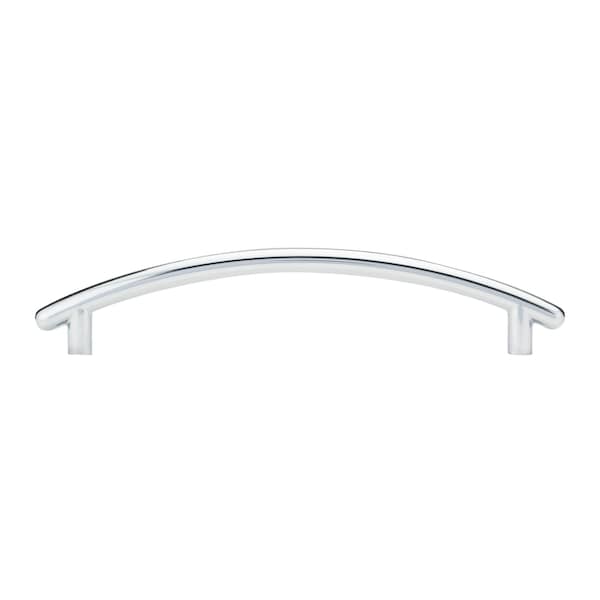 Richelieu 5-1/16 in. (128 mm) Center-to-Center Chrome Contemporary Drawer Pull - BP26202128140