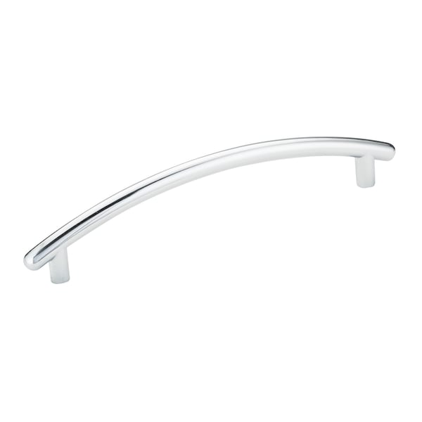 Richelieu 5-1/16 in. (128 mm) Center-to-Center Chrome Contemporary Drawer Pull - BP26202128140