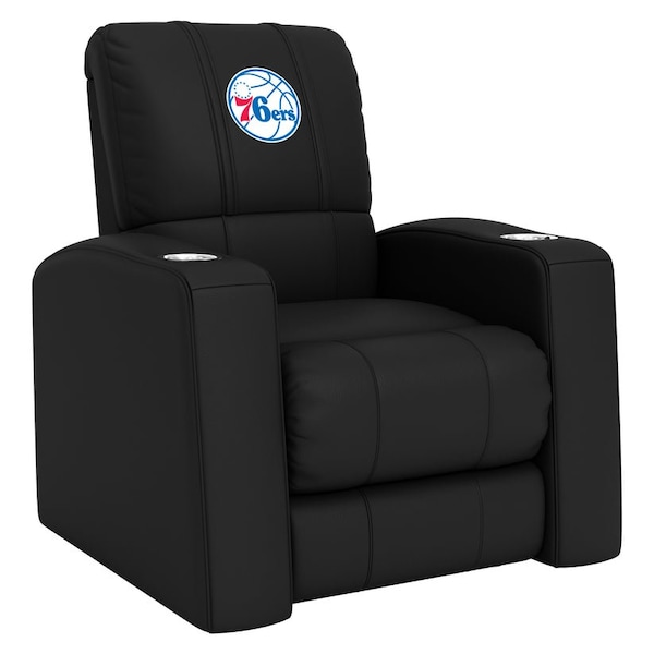 Dreamseat Home Theater Recliner with Philadelphia 76ers Primary - XZ418301RHTCDBLK-PSNBA32011