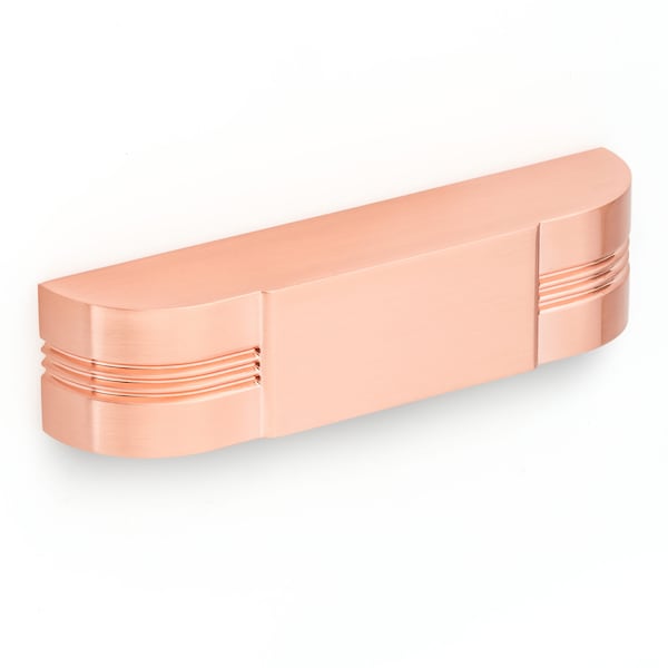 Richelieu 5 1/16 in (128 mm) Center-to-Center Rose Gold Transitional Drawer Pull - 6579128192