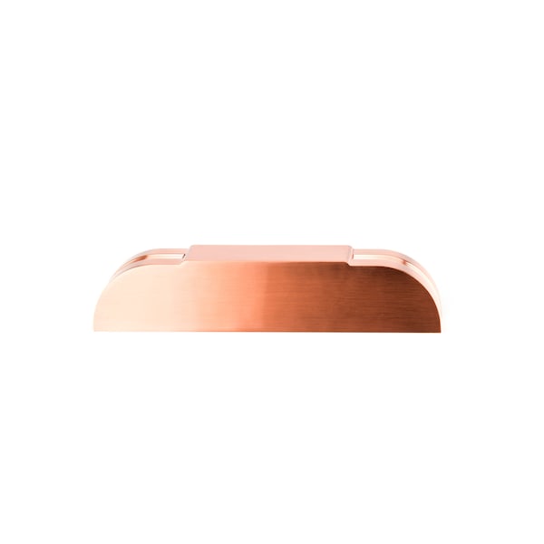Richelieu 5 1/16 in (128 mm) Center-to-Center Rose Gold Transitional Drawer Pull - 6579128192