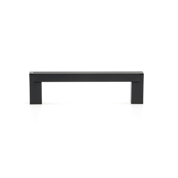 Richelieu 3 3/4 in (96 mm) Center-to-Center Matte Black Contemporary Cabinet Pull - BP80196900