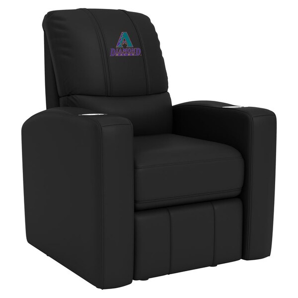 Dreamseat Stealth Recliner with Arizona Diamondbacks Cooperstown Primary Logo - XZ52082CDSMHTBLK-PSCOOP0001