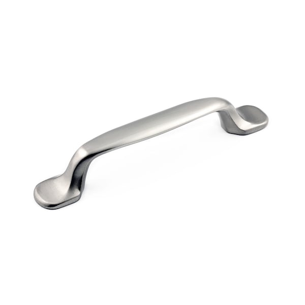 Richelieu 3 3/4 in (96 mm) Center-to-Center Brushed Nickel Traditional Drawer Pull - BP2377596195
