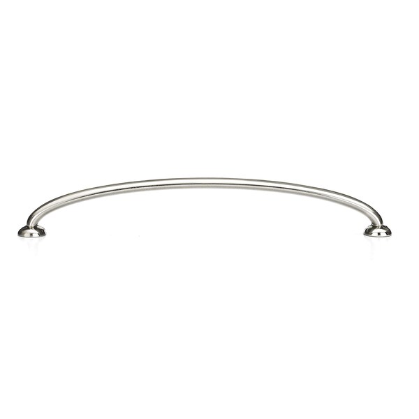 Richelieu 7 9/16 in (192 mm) Center-to-Center Brushed Nickel Traditional Drawer Pull - 51278192195