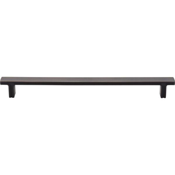 Jeffrey Alexander 228 mm Center-to-Center Brushed Oil Rubbed Bronze Square Anwick Cabinet Pull - 867-228DBAC