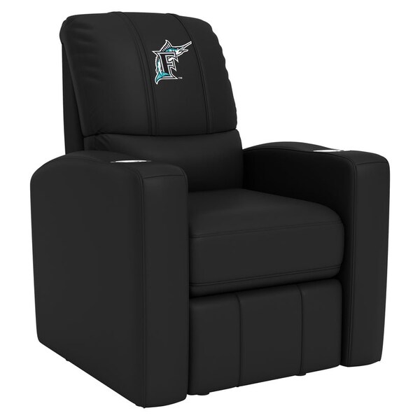 Dreamseat Stealth Recliner with Florida Marlins Cooperstown Secondary Logo - XZ52082CDSMHTBLK-PSCOOP0051