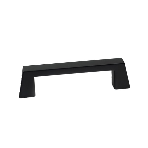 Pride Industrial 4-1/2in Colorado Cabinet Pull with 3-3/4in Center to Center Matte Black Finish - P92836BK