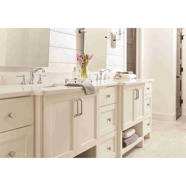 Amerock Exceed 5-1/16 in 128 mm Center-to-Center Satin Nickel Cabinet Pull - BP36882G10