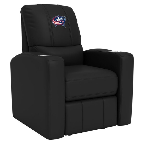 Dreamseat Stealth Recliner with Colombus Blue Jackets Logo - XZ52082CDSMHTBLK-PSNHL40080