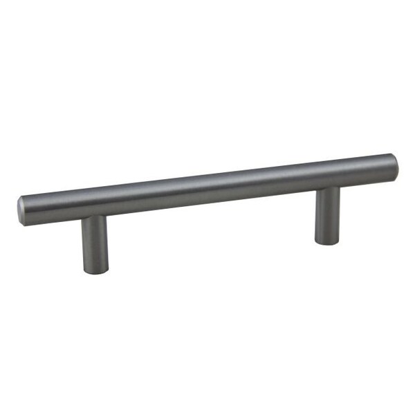 Crown 6" Bar Cabinet Pull with 3-3/4" Center to Center Satin Nickel Finish - CHP1096SN