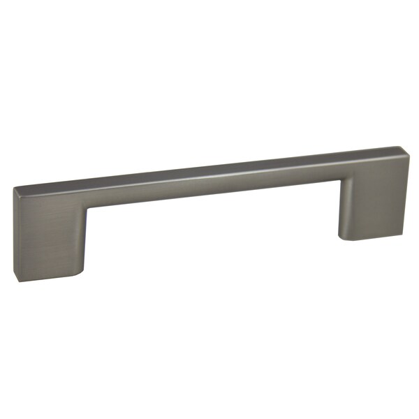 Pride Industrial 4-3/4in Miami Cabinet Pull with 3-3/4in Center to Center Satin Nickel Finish - P80572SN