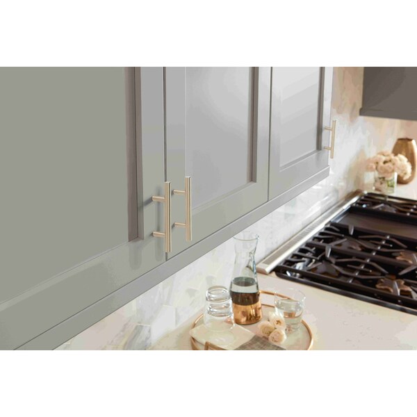 Amerock Bar Pulls 2-1/2 64 mm Center-to-Center Sterling Nickel Cabinet Pull, 10PK - 10BX1264G9