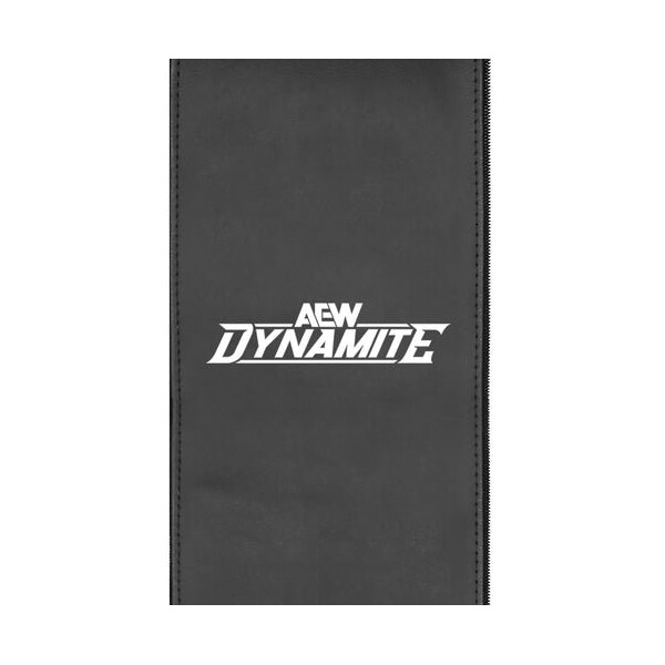 Dreamseat Stealth Power Plus Recliner with All Elite Wrestling Dynamite White Logo - XZ520823901CDSMHTUSBBLK-PSAEW0004