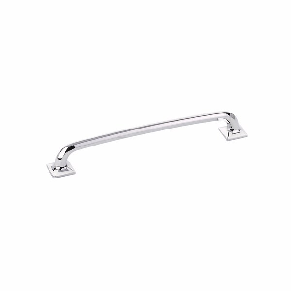 Schaub 8in Center to Center Northport Square Cabinet Pull Polished Chrome Finish - 217-26
