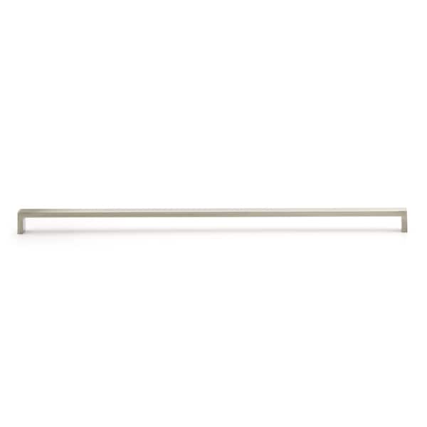 Richelieu 20-11/16 in. (526 mm) Center-to-Center Stainless Steel Contemporary Drawer Pull - BP7544526170