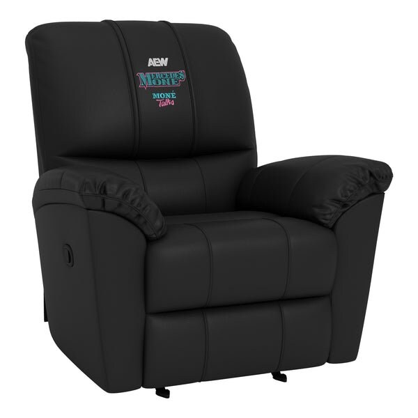 Dreamseat Rocker Recliner with AEW Mercedes Mone Logo - XZ52031CDRRBLK-PSAEW0009