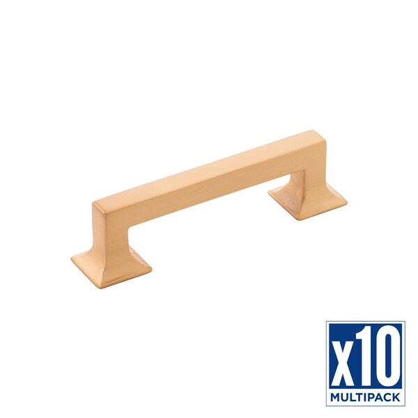 Hickory Hardware Pull 3-3/4 Inch (96mm) Center to Center, 10PK - P3011-BGB-10B