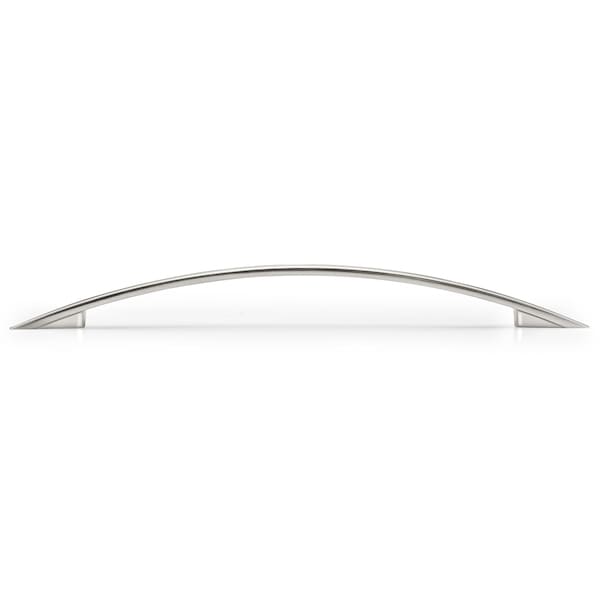 Richelieu 7-9/16 in. (192 mm) Center-to-Center Brushed Nickel Contemporary Drawer Pull - BP821192195