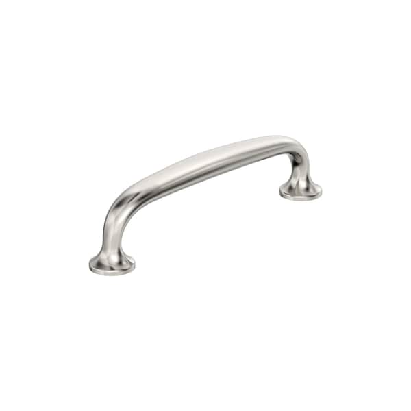 Amerock Renown 3-3/4 inch 96mm Center-to-Center Polished Nickel Cabinet Pull - BP36794PN