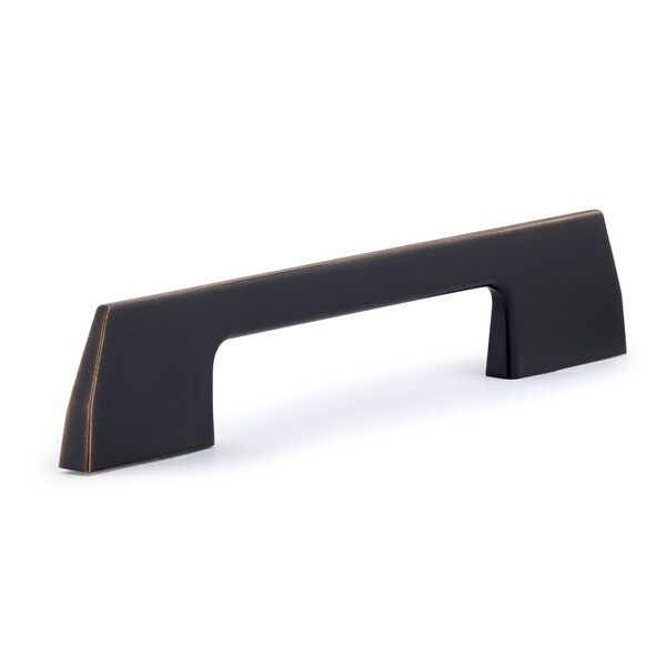 Richelieu 5-1/16 in. (128 mm) Center-to-Center Brushed Oil-Rubbed Bronze Contemporary Drawer Pull - BP7125128BORB