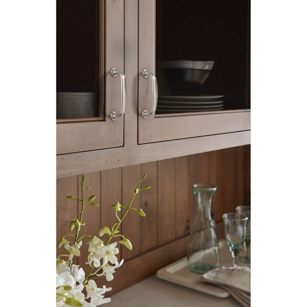 Amerock Renown 3 inch 76mm Center-to-Center Satin Nickel Cabinet Pull - BP37395G10