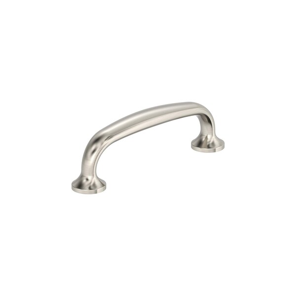 Amerock Renown 3 inch 76mm Center-to-Center Satin Nickel Cabinet Pull - BP37395G10
