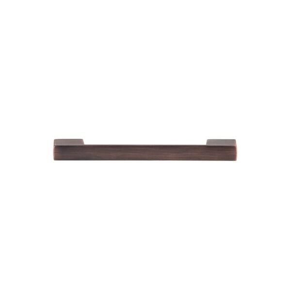 Richelieu 5-1/16 in. (128 mm) Center-to-Center Brushed Oil-Rubbed Bronze Contemporary Drawer Pull - BP86072128BORB