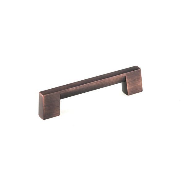Richelieu 5-1/16 in. (128 mm) Center-to-Center Brushed Oil-Rubbed Bronze Contemporary Drawer Pull - BP86072128BORB