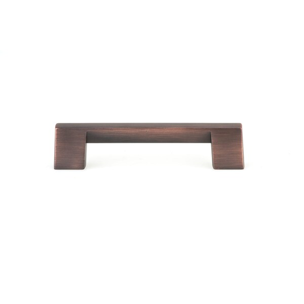 Richelieu 5-1/16 in. (128 mm) Center-to-Center Brushed Oil-Rubbed Bronze Contemporary Drawer Pull - BP86072128BORB