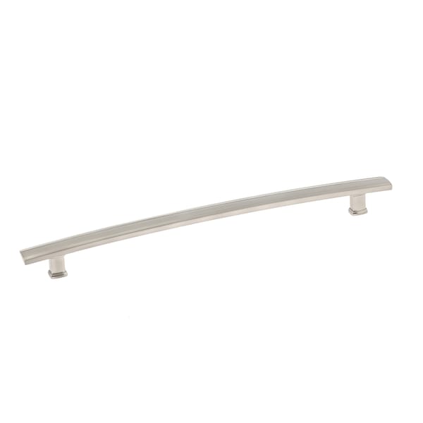 Richelieu 12-5/8 in. (320 mm) Center-to-Center Brushed Nickel Transitional Drawer Pull - BP7070320195