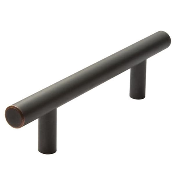 Grilltown Steel T - Bar Pull - Oil Rubbed Bronze - 128 mm - GR688656