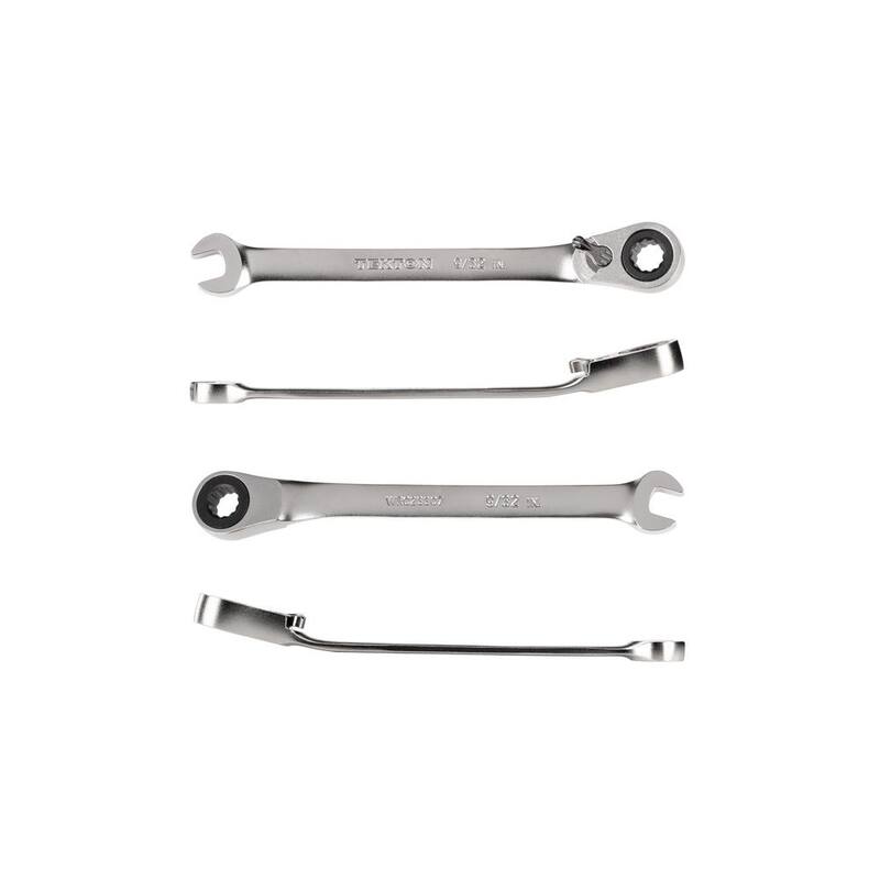 TEKTON 9/32 in. Reversible 12-Point Ratcheting Combination Wrench - WRC23307