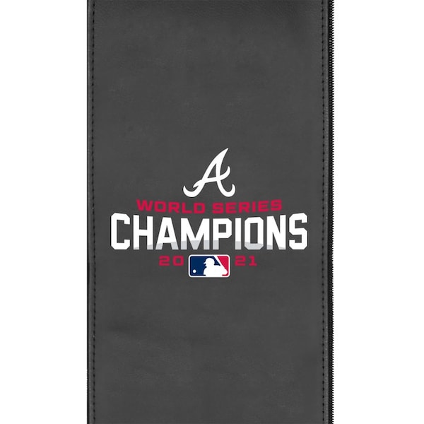 Dreamseat Rocker Recliner with Atlanta Braves 2021 World Champions Logo - XZ52031CDRRBLK-PSMLB20013