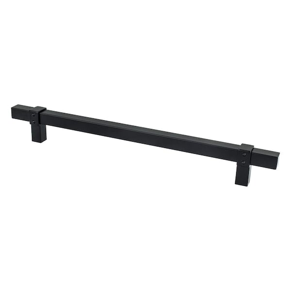 Escenario 224 mm Center to Center Rivet Rebel Cabinet Pull, Matte Black - ES2818833