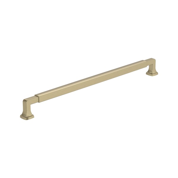 Amerock Stature 12-5/8 inch 320mm Center-to-Center Golden Champagne Cabinet Pull - BP37401BBZ