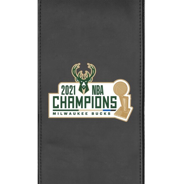 Dreamseat Stealth Power Recliner with Milwaukee Bucks 2021 Champions Logo - XZ520823901CDSMHTUSBBLK-PSNBA31053