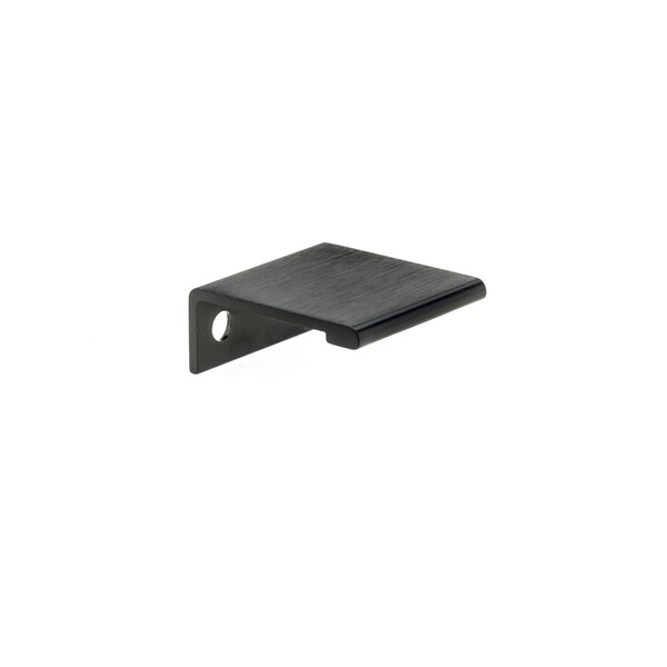 Richelieu Lincoln 31/32 in (25 mm) Center-to-Center Brushed Black Contemporary Cabinet Pull - BP989825990