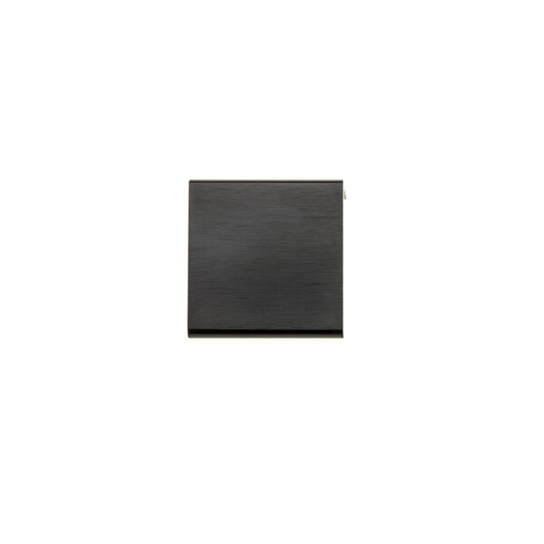 Richelieu Lincoln 31/32 in (25 mm) Center-to-Center Brushed Black Contemporary Cabinet Pull - BP989825990