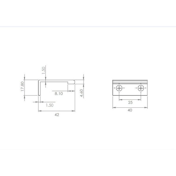 Richelieu Lincoln 31/32 in (25 mm) Center-to-Center Brushed Black Contemporary Cabinet Pull - BP989825990