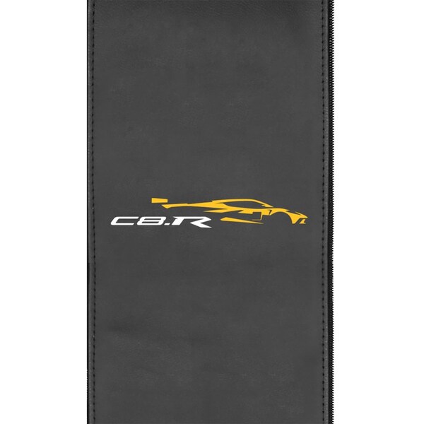 Dreamseat Stealth Power Plus Recliner with C8R Alternate Logo - XZ520823901CDSMHTUSBBLK-PSGMC61130