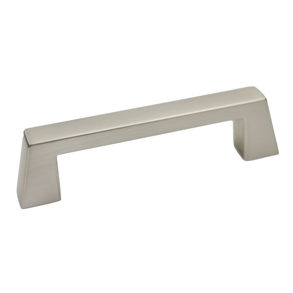 Pride Industrial 4-1/2ft Colorado Cabinet Pull with 3-3/4in Center to Center Satin Nickel Finish - P92836SN