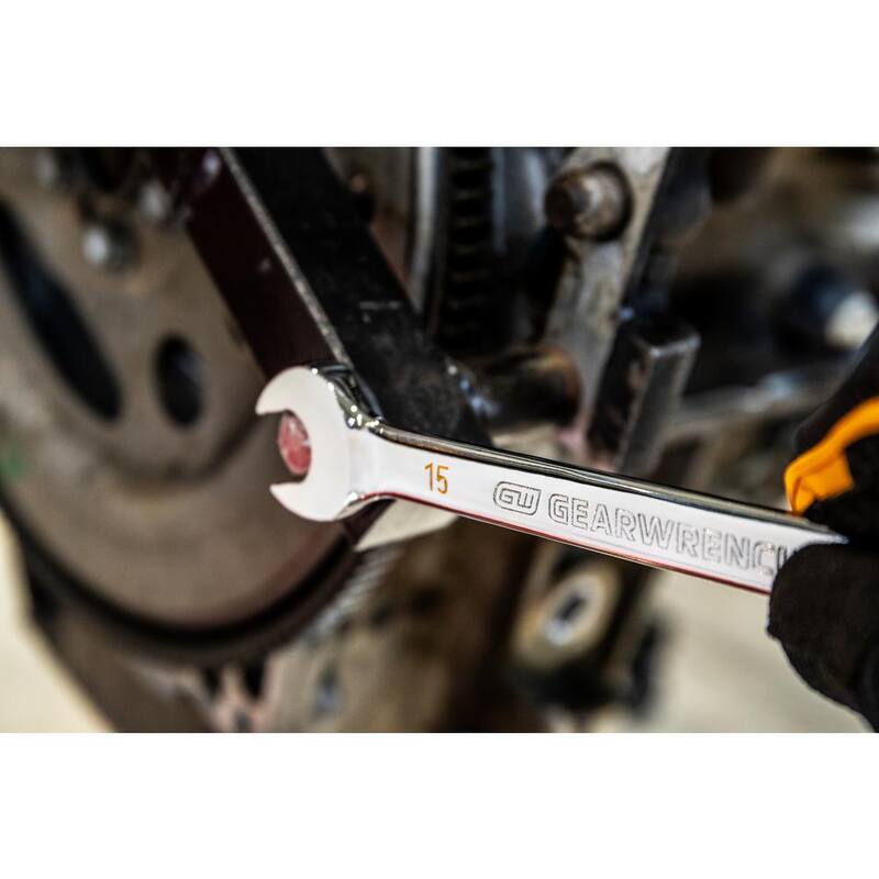 GEARWRENCH 6 mm 90-Tooth 12 Point Ratcheting Combination Wrench - 86906