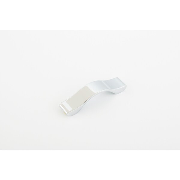 Schaub 64mm Center to Center Wave Cabinet Pull Polished Chrome Finish - 244-064-26