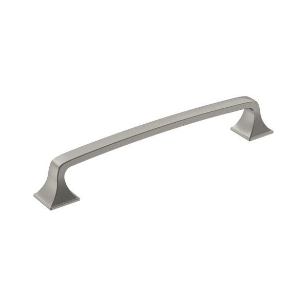 Amerock Ville 6-5/16 in 160 mm Center-to-Center Satin Nickel Cabinet Pull - BP36777G10