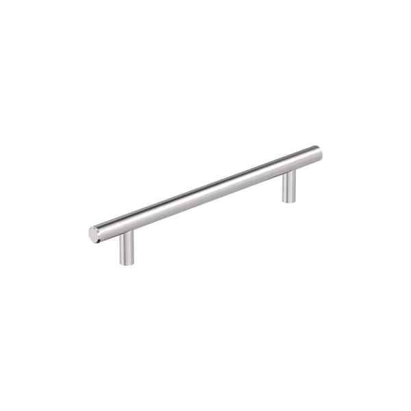 Amerock Bar Pulls 6-5/16 inch 160mm Center-to-Center Stainless Steel Cabinet Pull - BP40520SS